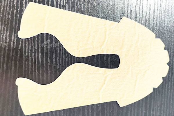 得馬高速裁切機(jī)F11切割的樣品